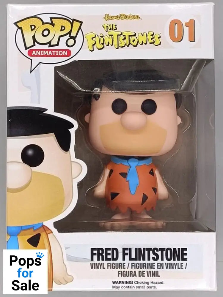 01 Fred Flintstone - The Flintstones Funko POP