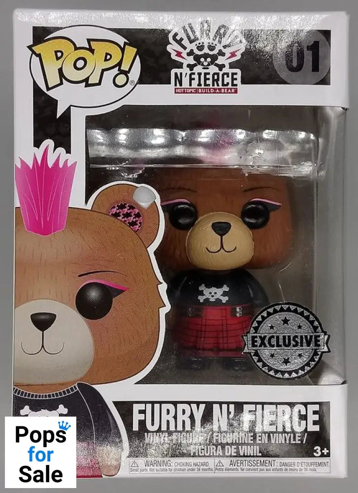 #01 Furry N' Fierce - Build-A-Bear - Box Damaged Funko POP - PopsforSale.co.uk