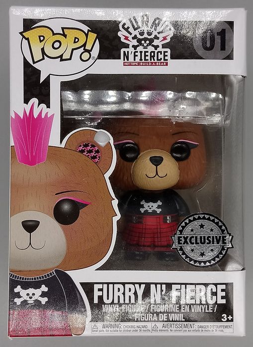#01 Furry N' Fierce - Build-A-Bear - Box Damaged Funko POP - PopsforSale.co.uk