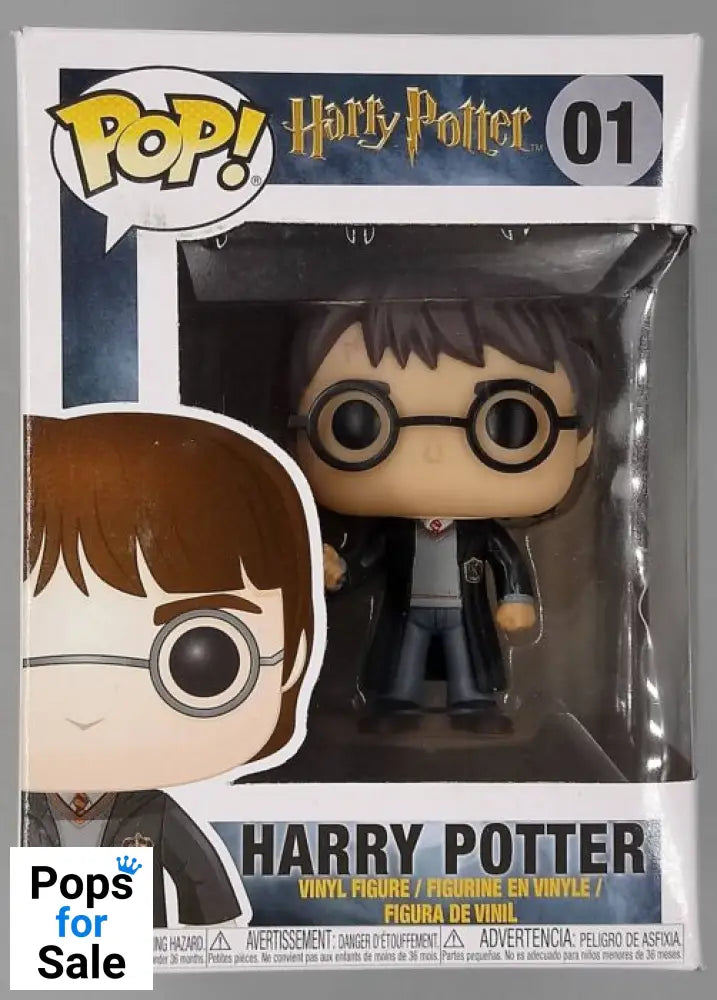 #01 Harry Potter - Harry Potter - Box Damaged Funko POP