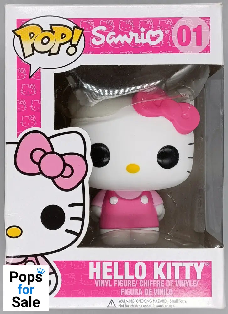 01 Hello Kitty - Sanrio - Box Damaged Funko POP