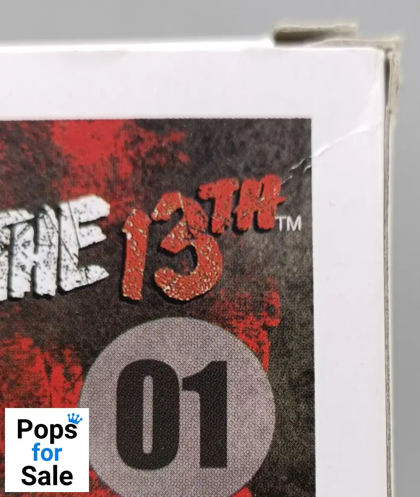 01 Jason Voorhees - Glow Chase - Friday the 13th - Horror Funko POP - Damaged Box