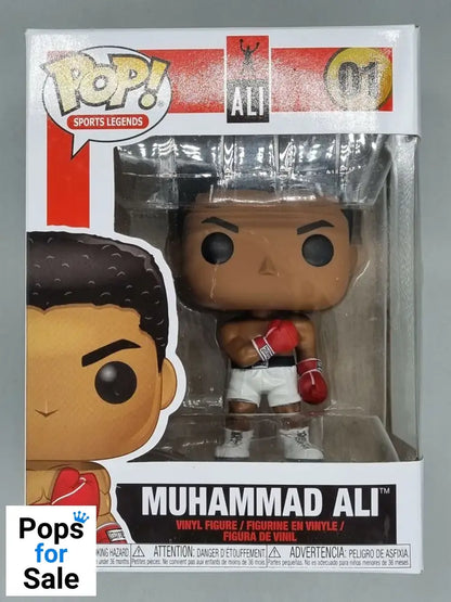 01 Muhammad Ali - Sports Legends - Funko POP - Box Damaged