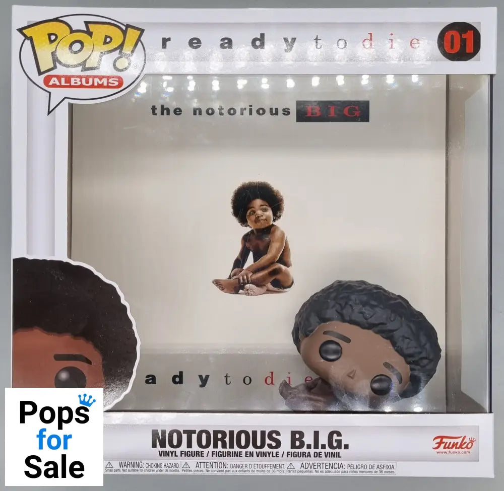 01 Notorious B.I.G. (Ready to Die) - Pop Albums Funko POP