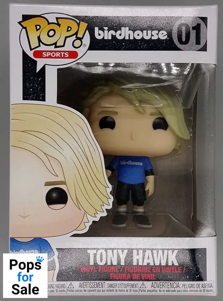 01 Tony Hawk - Birdhouse - Box Damaged Funko POP