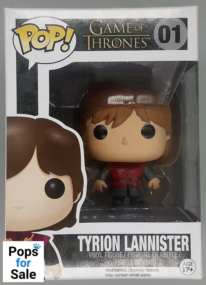 01 Tyrion Lannister - Game of Thrones - Funko POP - Box Damaged
