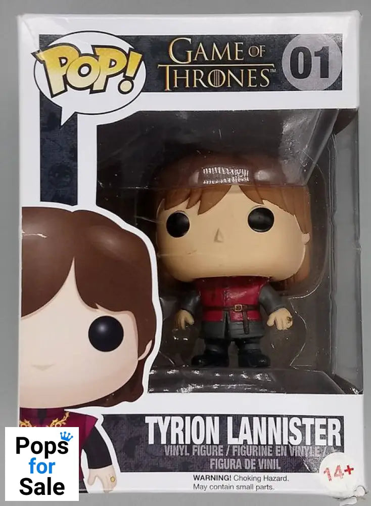 01 Tyrion Lannister - Game of Thrones - Funko POP - Box Damaged