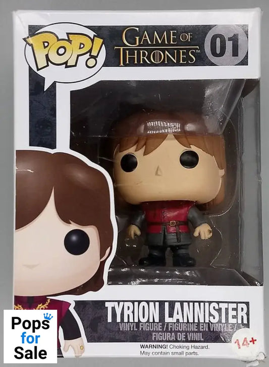 01 Tyrion Lannister - Game of Thrones - Funko POP - Box Damaged