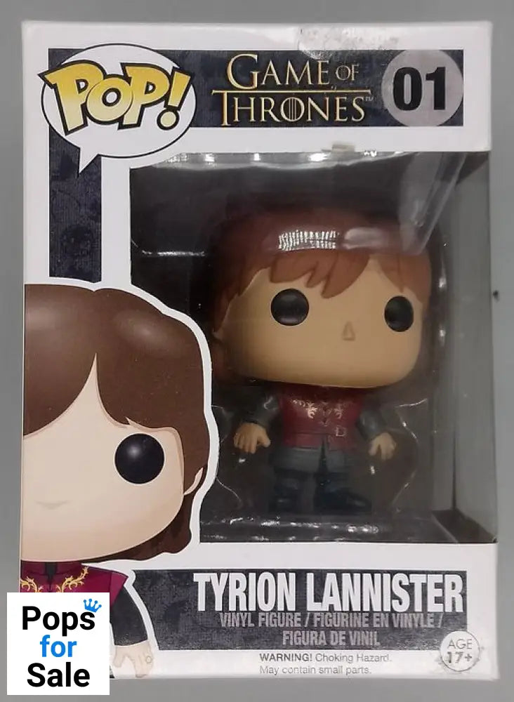 01 Tyrion Lannister - Game of Thrones - Funko POP - Box Damaged