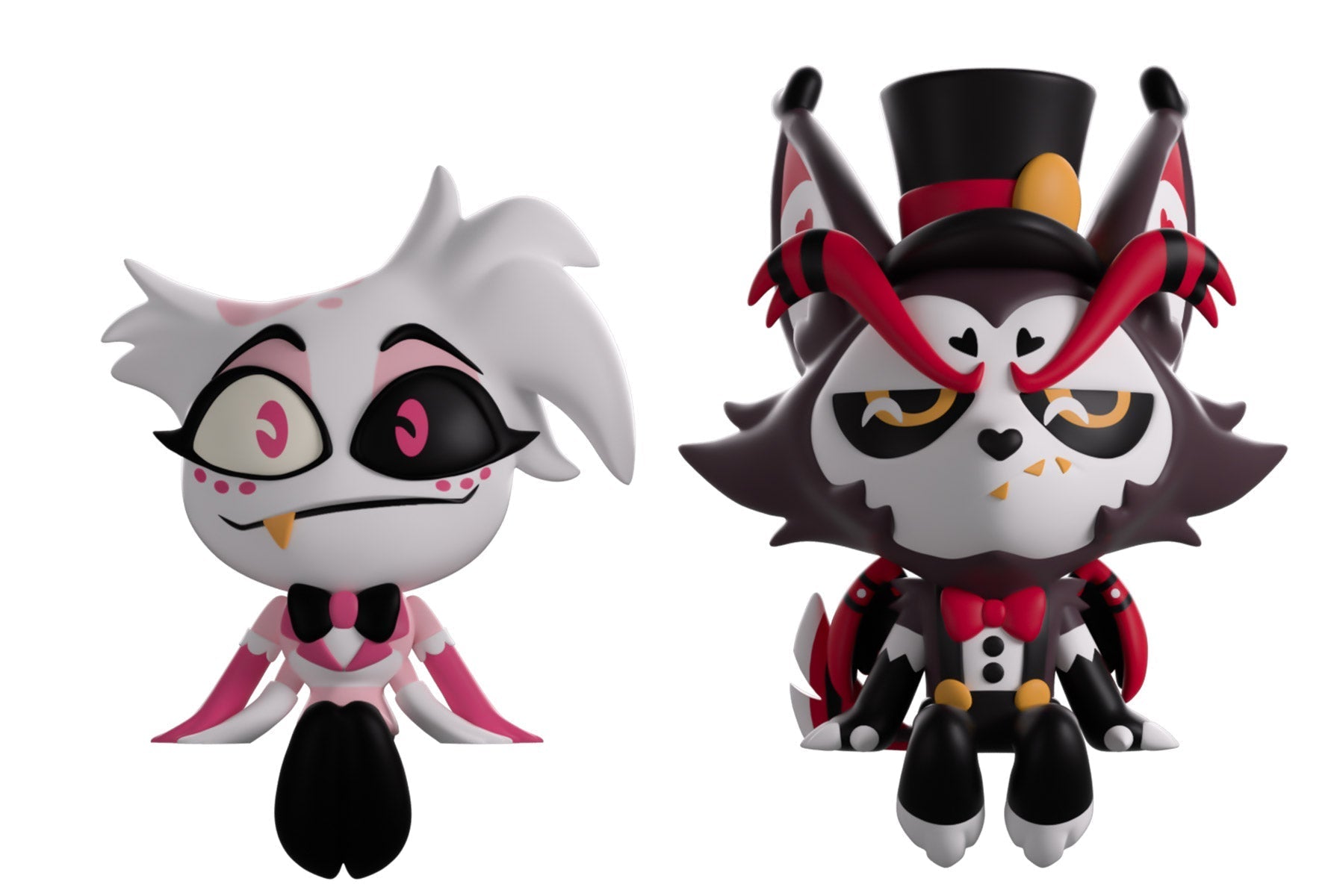 YouTooz - Hazbin Hotel: Angel Dust and Husk Monitor Buddiez Figure