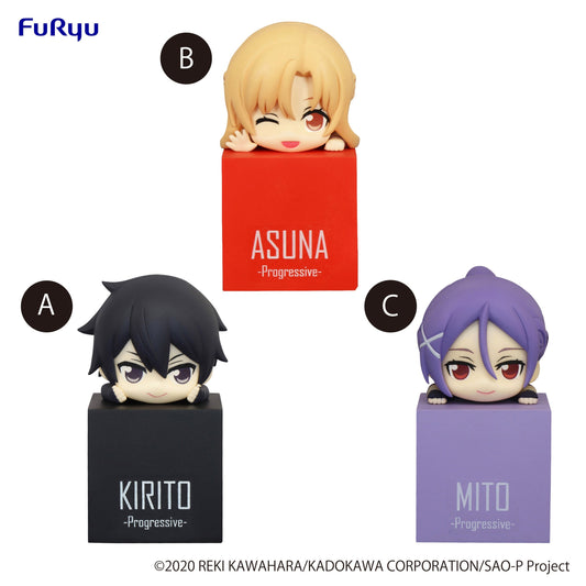 Hikkake Figure Set Kirito/Asuna/Mito - Sword Art Online the Movie Progressive Aria of a Starless Night Vinyl Figure