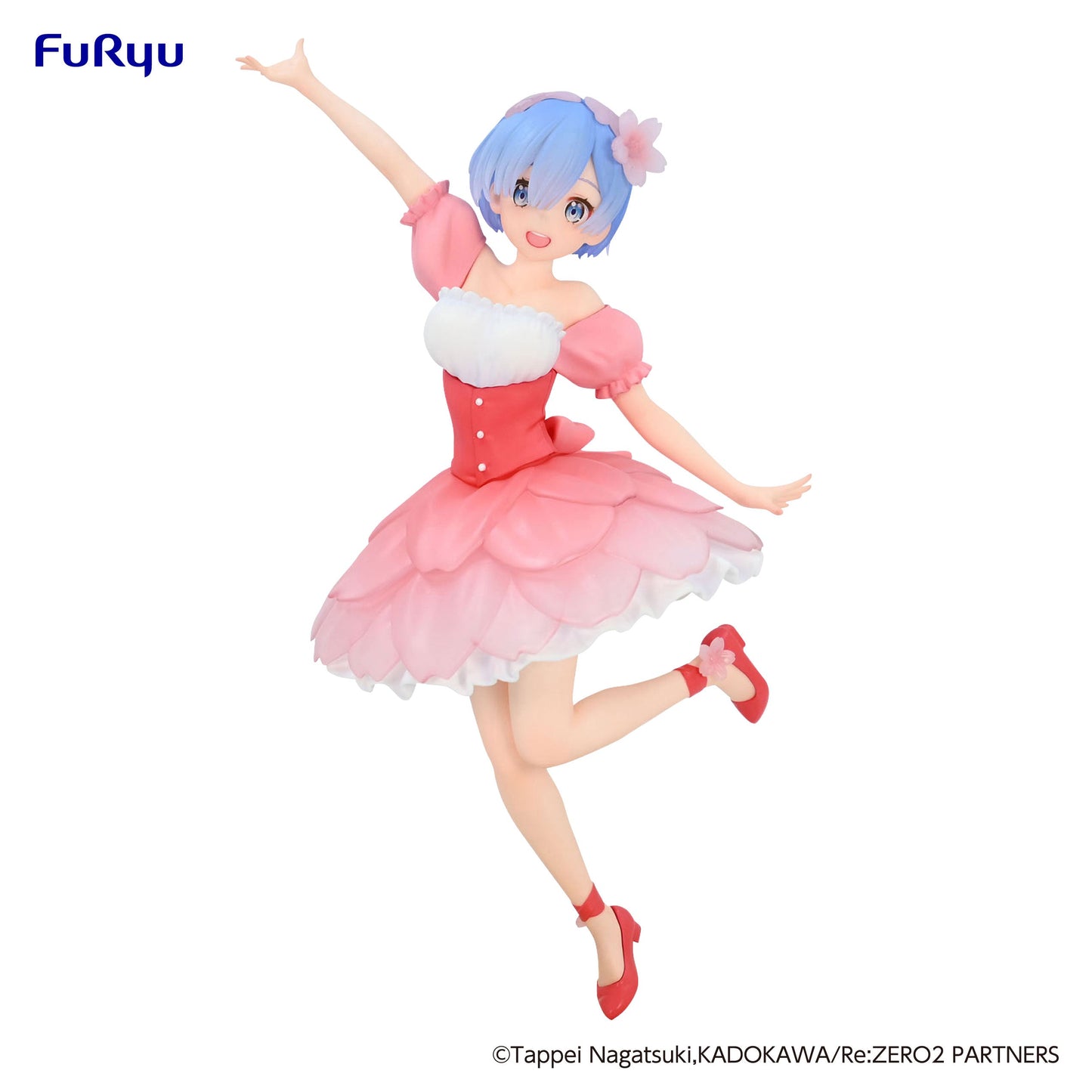 Figure Trio-Try-iT Rem (Cherry Blossoms Ver.) - Re:Zero Starting Life in Another World Vinyl Figure