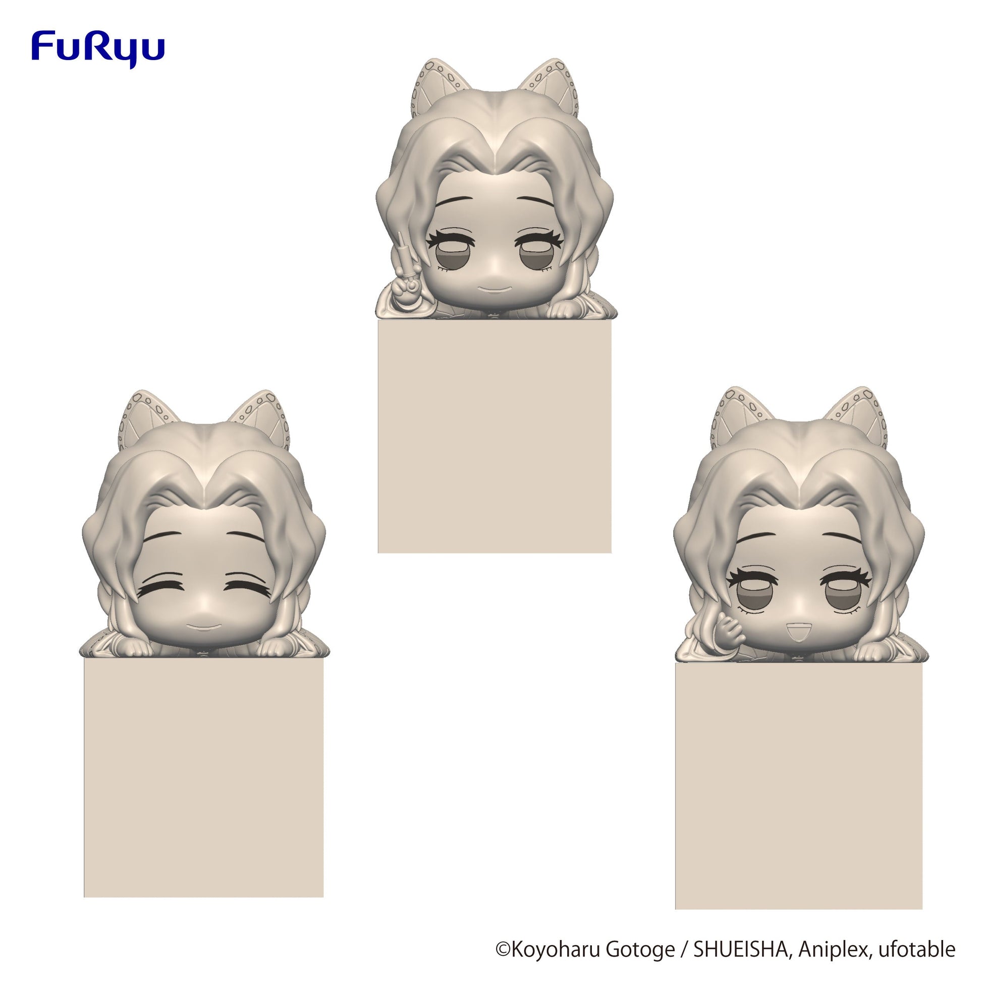 Hikkake Figure A B C Set Kocho Shinobu - Demon Slayer: Kimetsu no Yaiba Vinyl Figure