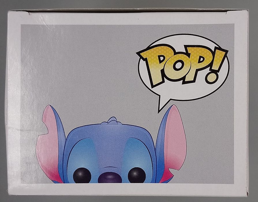 #159 Stitch (Seated) Flocked Disney Lilo & Stitch Box Damaged Funko POP