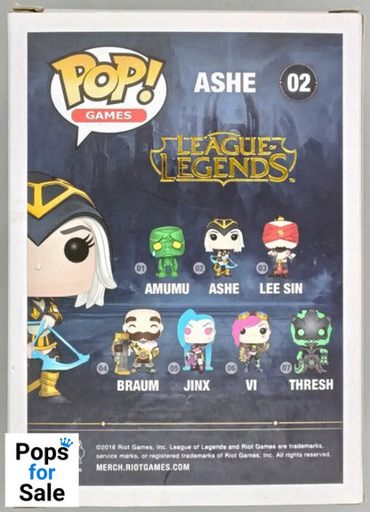 #02 Ashe - League of Legends - Box Damaged Funko POP