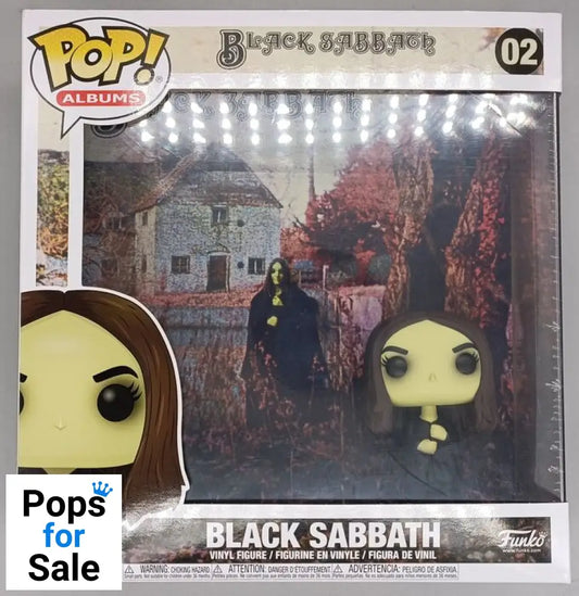 #02 Black Sabbath - Albums - Ozzy Osbourne - Box Damaged Funko POP