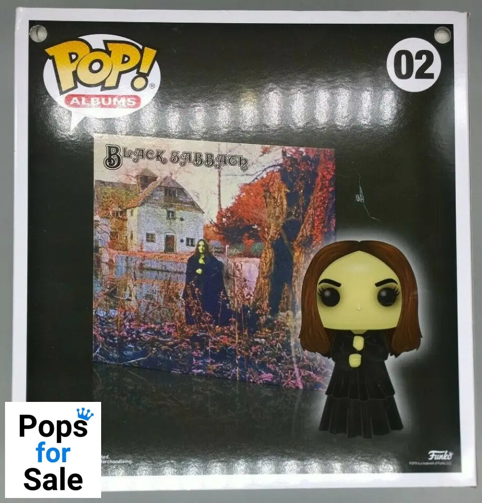 02 Black Sabbath - Albums - Ozzy Osbourne Funko POP