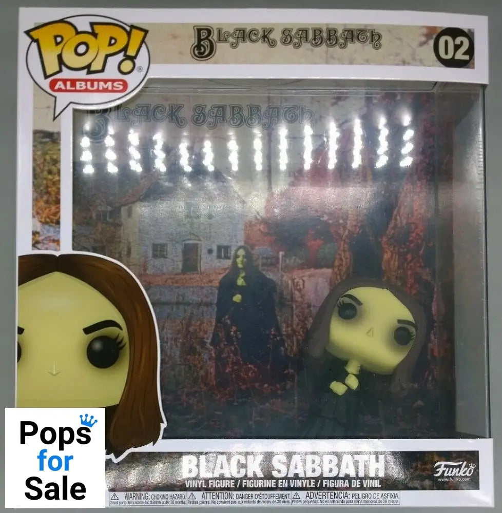 02 Black Sabbath - Albums - Ozzy Osbourne Funko POP