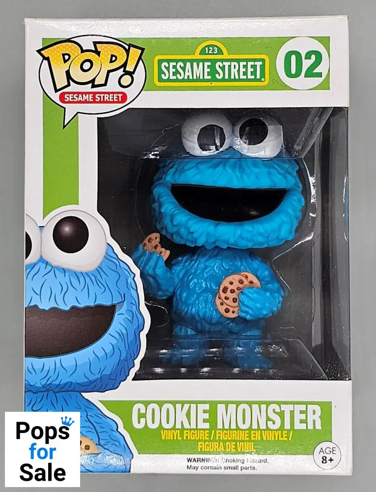 #02 Cookie Monster - Sesame Street Funko POP - PopsforSale.co.uk