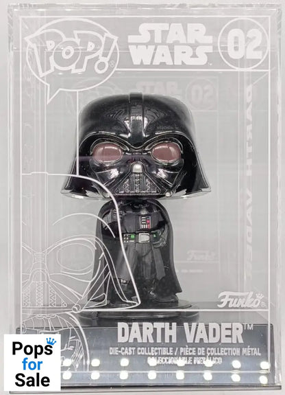 #02 Darth Vader - Die Cast - Star Wars Funko POP