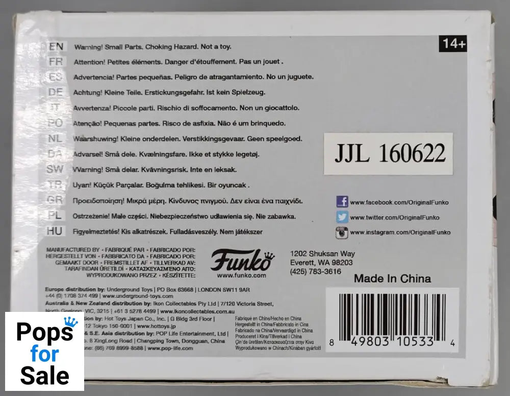 #02 Donald Trump - The Vote 2016 Road To The White House Box Damaged Funko POP