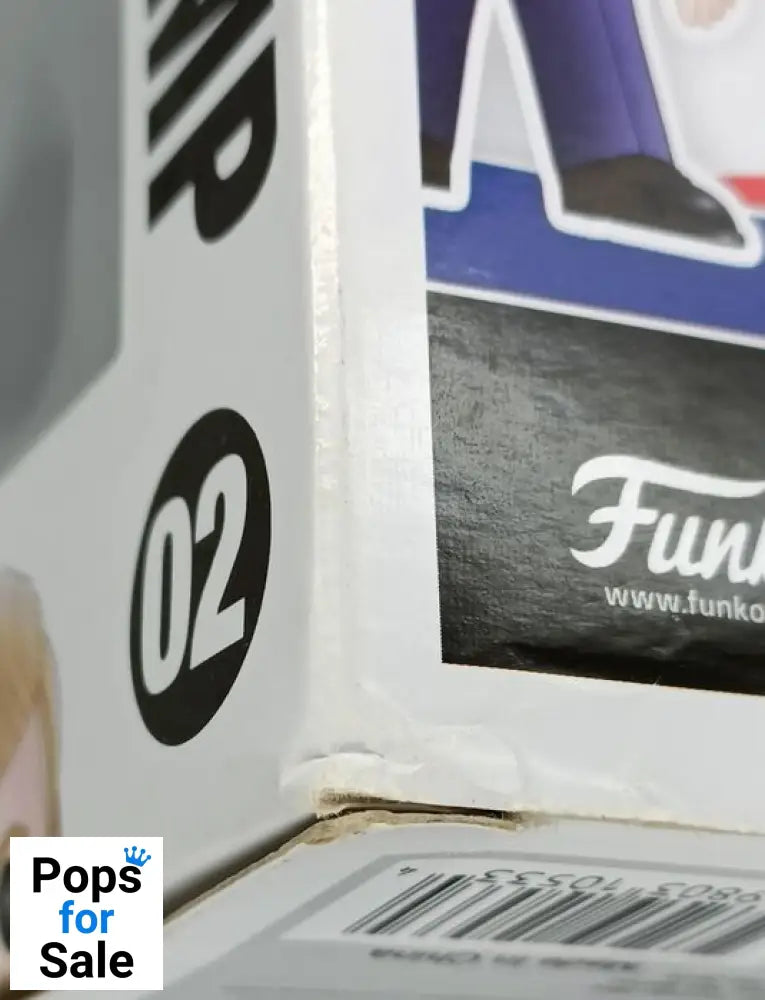 #02 Donald Trump - The Vote 2016 Road To The White House Box Damaged Funko POP