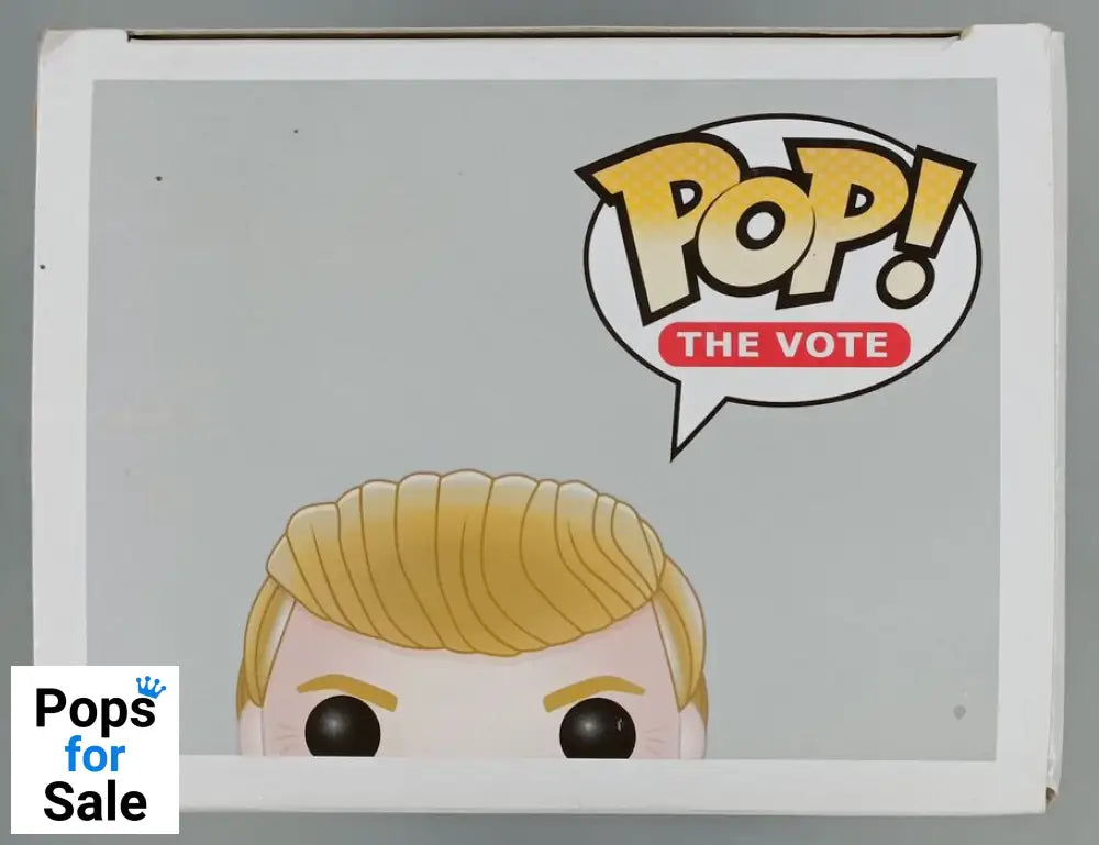 #02 Donald Trump - The Vote 2016 Road To The White House Box Damaged Funko POP