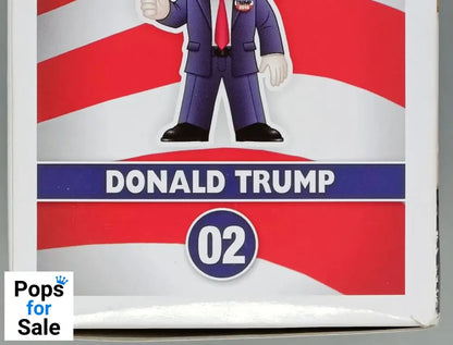 #02 Donald Trump - The Vote 2016 Road To The White House Box Damaged Funko POP