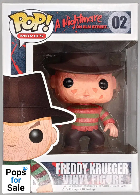 02 Freddy Krueger - Horror - Nightmare On Elm Street Funko POP - Brand New