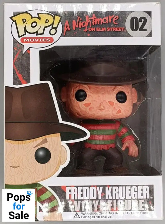 02 Freddy Krueger - Nightmare On Elm Street - Funko POP - Box Damaged