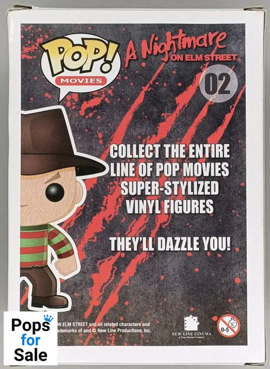 02 Freddy Krueger - Nightmare On Elm Street - Funko POP - Box Damaged