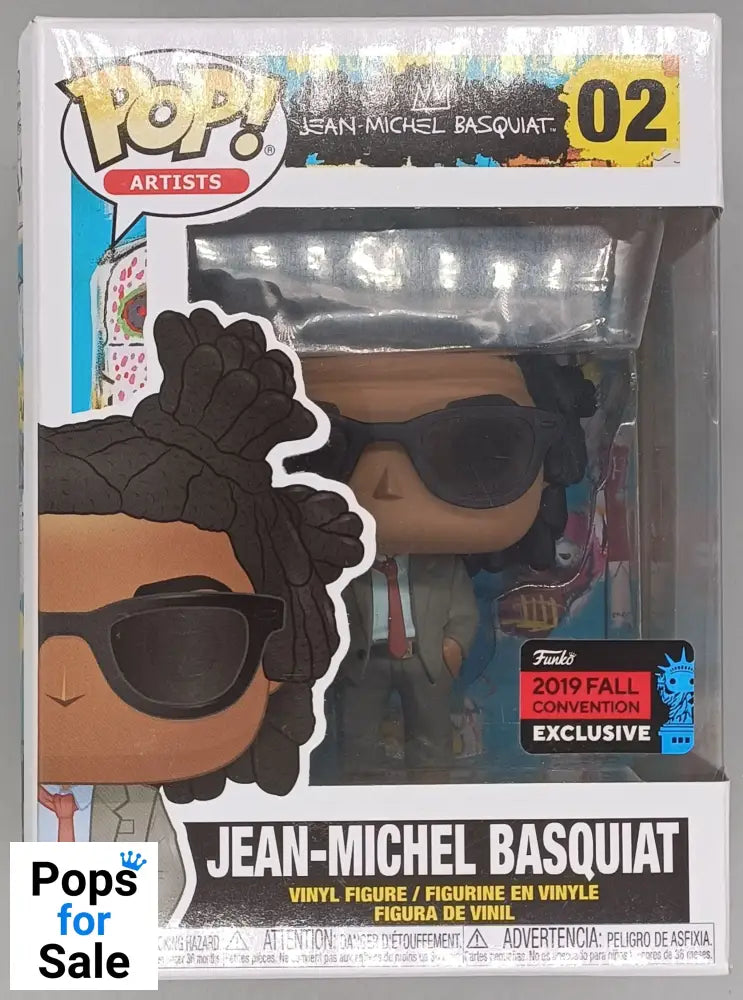 02 Jean-Michel Basquiat - Pop Artists - Funko POP - Box Damaged