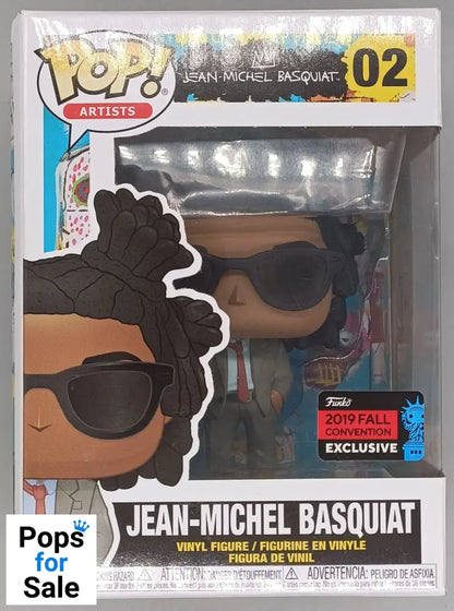 02 Jean-Michel Basquiat - Pop Artists - Funko POP - Box Damaged