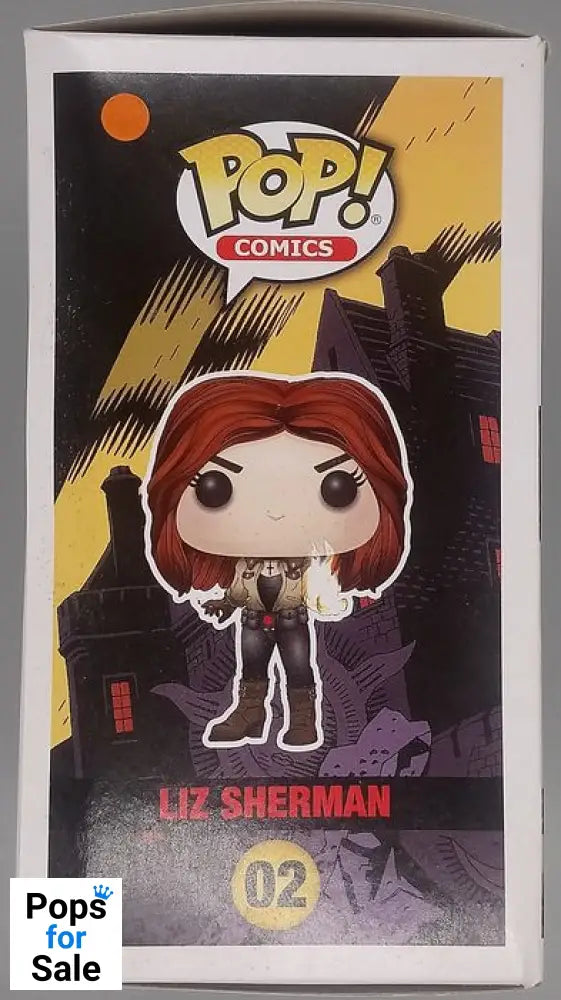 #02 Liz Sherman - Comics Hellboy - Box Damaged Funko POP - PopsforSale.co.uk