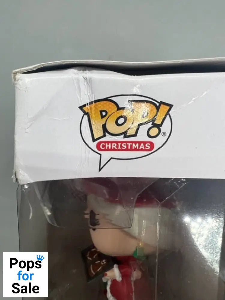 02 Mrs. Claus (& Candy Cane) - Peppermint Lane - Funko POP - Box Damaged