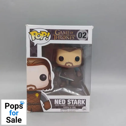 #02 Ned Stark - Game of Thrones - Box Damaged Funko POP - PopsforSale.co.uk