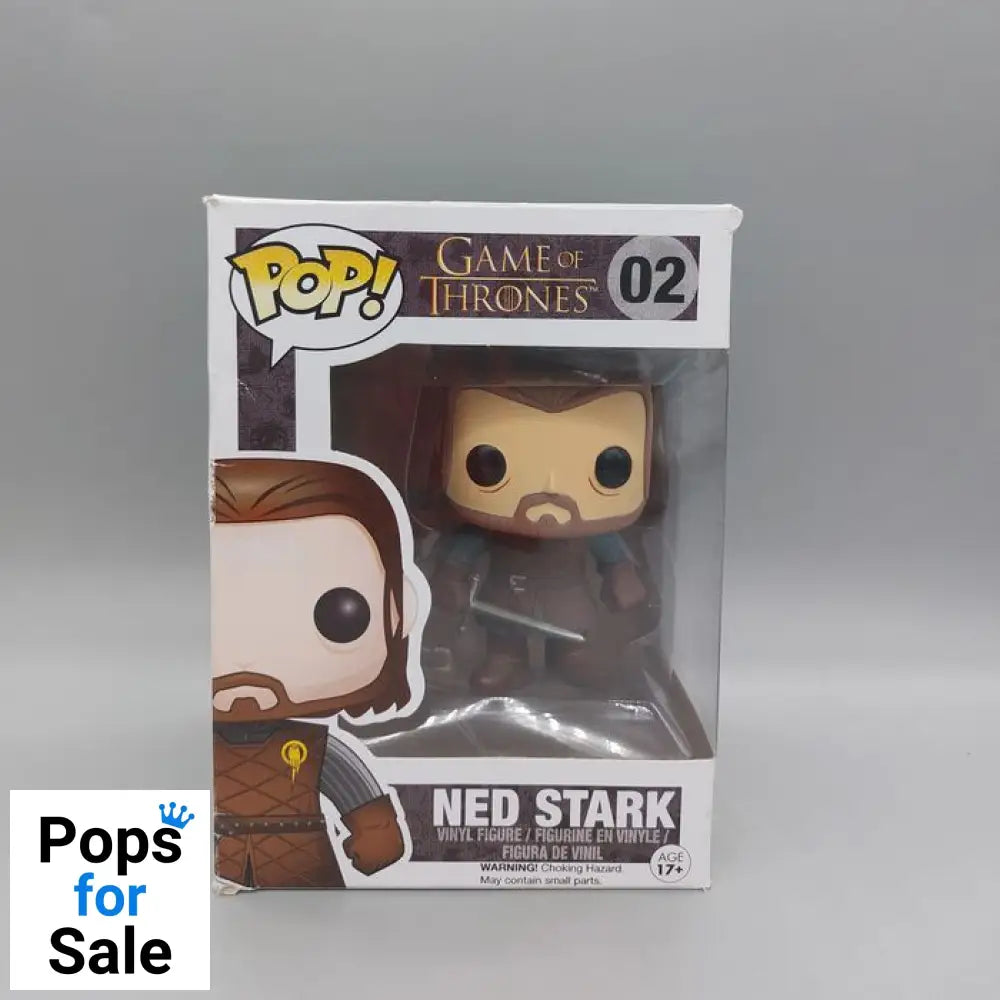 #02 Ned Stark - Game of Thrones - Box Damaged Funko POP