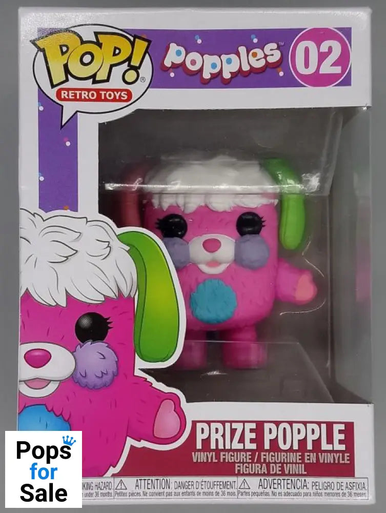 #02 P.C. Popple - Popples - Box Damaged Funko POP