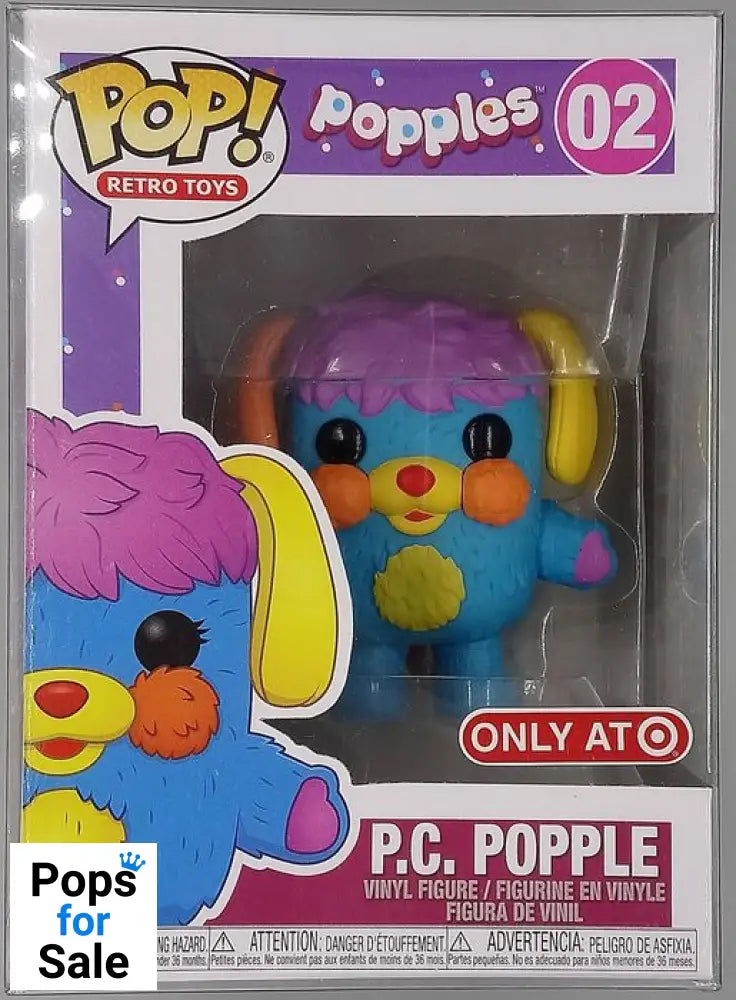 #02 P.C. Popple - Popples Funko POP