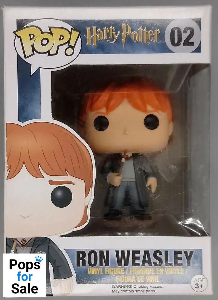 #02 Ron Weasley - Harry Potter - Box Damaged Funko POP