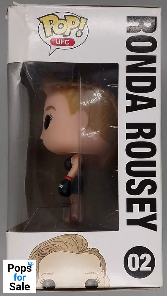 #02 Ronda Rousey - UFC - Box Damaged Funko POP - PopsforSale.co.uk