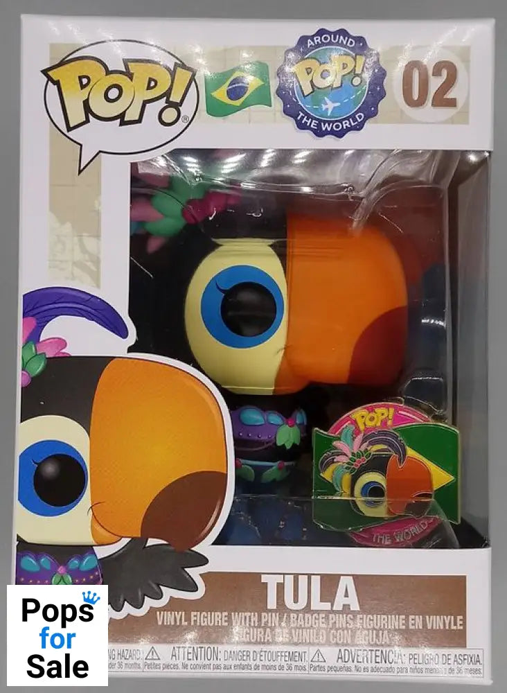 #02 Tula - Around the World Brazil Funko POP