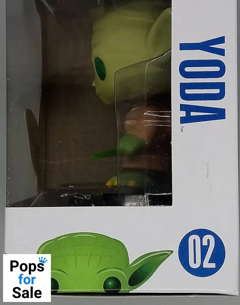 #02 Yoda - Star Wars - Box Damaged Funko POP - PopsforSale.co.uk