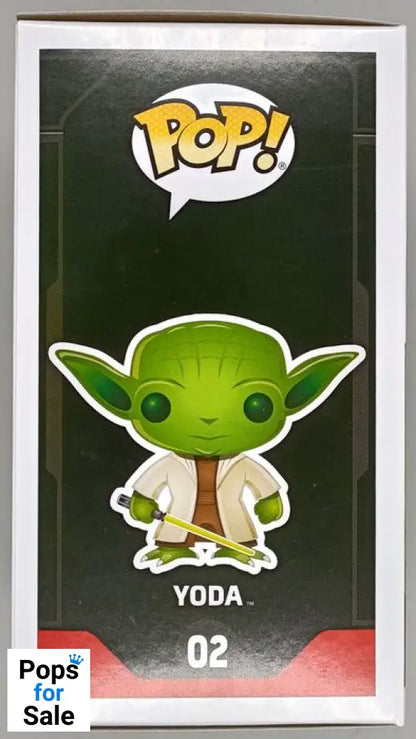 #02 Yoda - Star Wars Funko POP - PopsforSale.co.uk