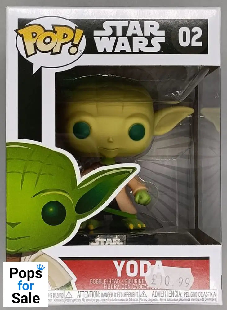 #02 Yoda - Star Wars Funko POP