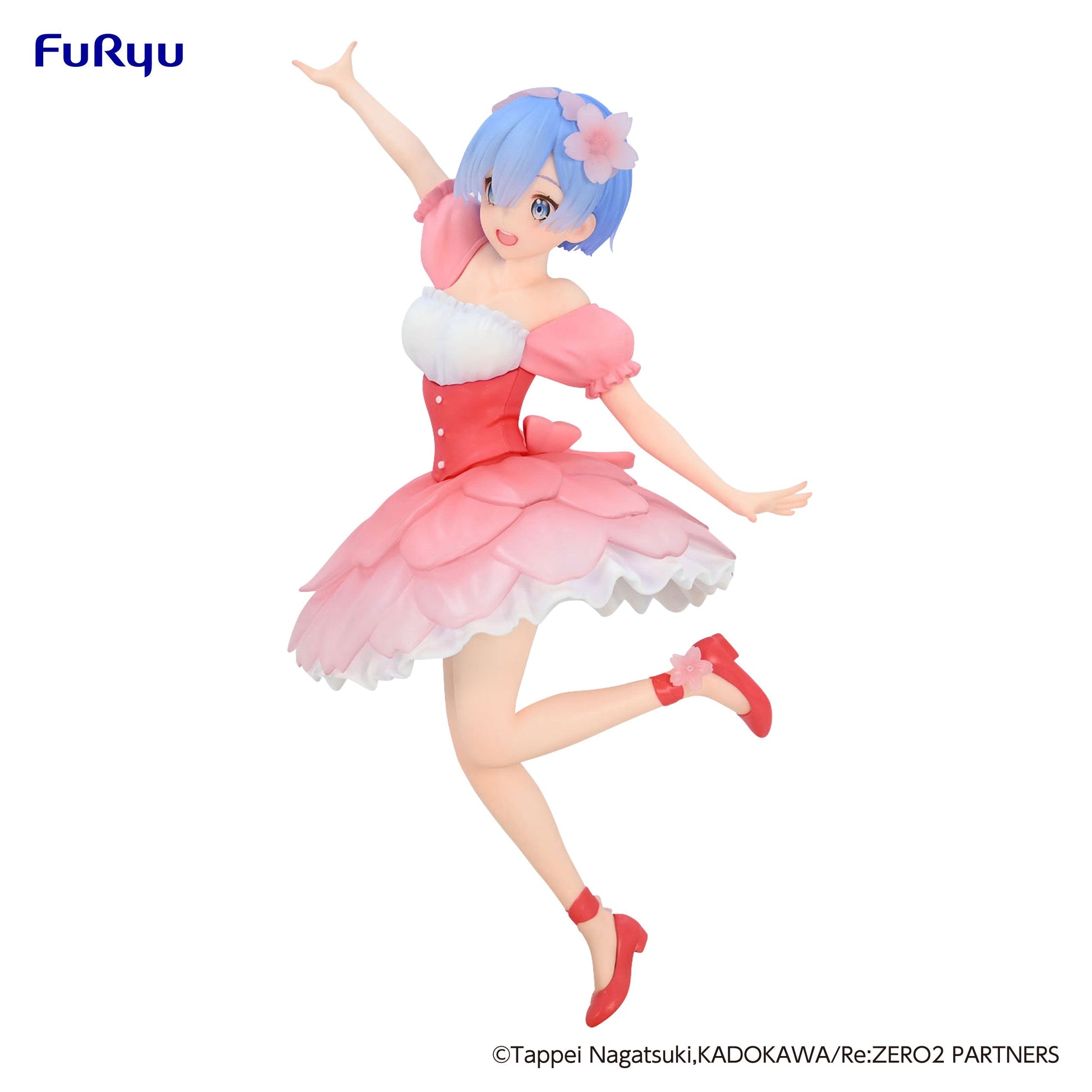 Figure Trio-Try-iT Rem (Cherry Blossoms Ver.) - Re:Zero Starting Life in Another World Vinyl Figure