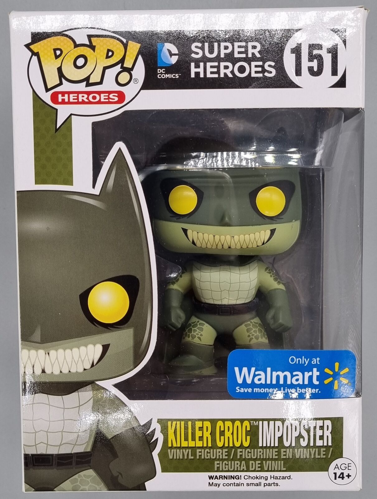 #151 Killer Croc Impopster - DC Pop Heroes Funko POP