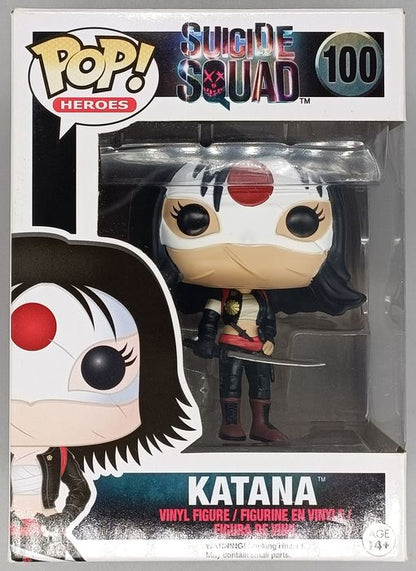 #100 Katana - DC - Suicide Squad - Box Damaged Funko POP