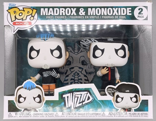 #[2 Pack] Madrox & Monoxide - Twiztid - Rocks - Box Damaged Funko POP