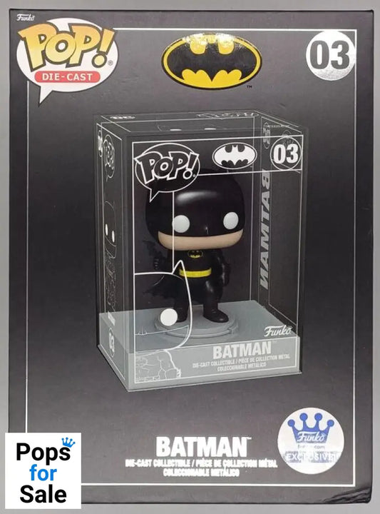 #03 Batman - DC - DieCast - Box Damaged Funko POP